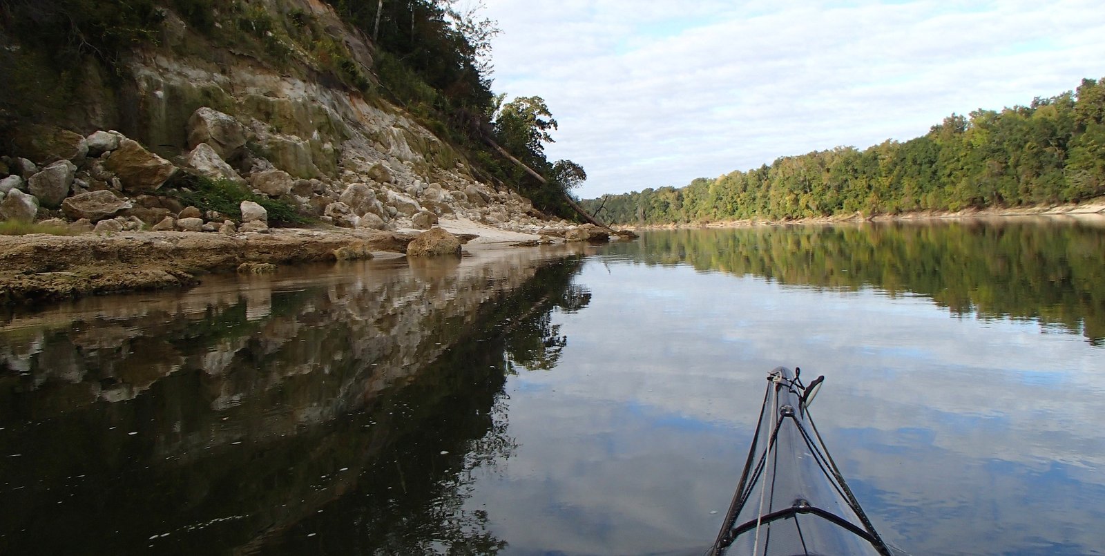 The river landscape of Northwest Florida